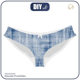 FIGI DAMSKIE - ACID WASH wz. 2 (niebieski)
