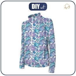 BLUZA ROZPINANA (MAX) - LODOWY OGRÓD - DIY set