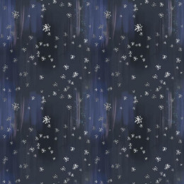 ŚNIEŻNE NIEBO / navy (ZACZAROWANA ZIMA)