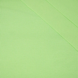 D-122 JASNOZIELONY - Dzianina prążkowana (ściągaczowa) ( GREEN )
