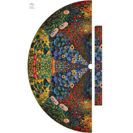 FARM GARDEN WITH SUNFLOWERS (Gustav Klimt) - panel na spódnicę "MAXI"