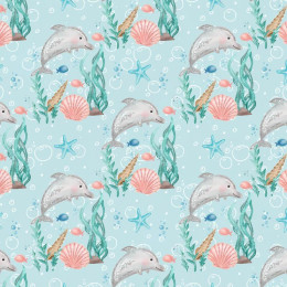 DELFINY wz. 2 (BAJKOWY OCEAN) / aqua