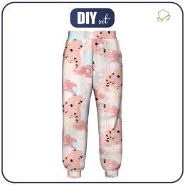 JOGGERY DAMSKIE (NOEMI) - SPLASH WZ. 3 - zestaw do uszycia