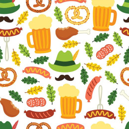 OKTOBERFEST MIX - tkanina bawełniana
