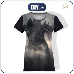 T-SHIRT DAMSKI - GRZYWACZ - zestaw do uszycia