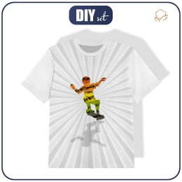 T-SHIRT SPORTOWY DZIECIĘCY - SKATER wz. 2