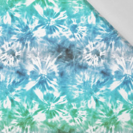 BATIK wz. 1 / niebiesko-zielony - tkanina bawełniana