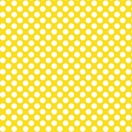 GROSZKI BIAŁE / żółty (YELLOW)