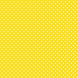 KROPKI BIAŁE / żółty (YELLOW)