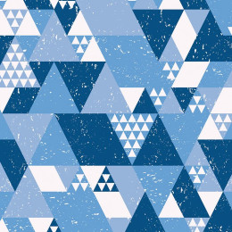 TRÓJKĄTY / classic blue