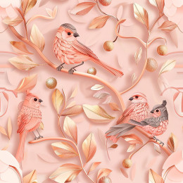 PINK BIRDS (morelowy)
