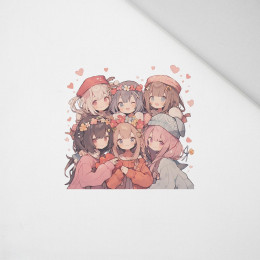 ANIME FRIENDS WZ. 2 - panel (75cm x 80cm) Panama 220g
