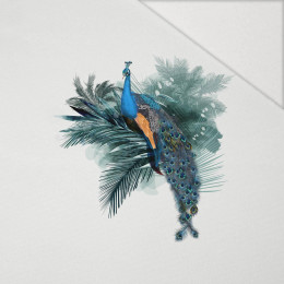 WATERCOLOR PEACOCK - PANEL (60cm x 50cm) Hydrofobowa dzianina drapana 