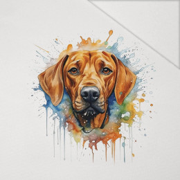WATERCOLOR RIDGIE - PANEL (75cm x 80cm) Hydrofobowa dzianina drapana 