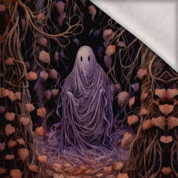 FOREST SPIRIT - PANEL (75cm x 80cm) dzianina drapana z elastanem ITY