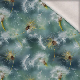 WATERCOLOR DANDELION WZ. 2 - dzianina drapana z elastanem ITY