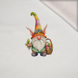 EASTER GNOME WZ. 2 - PANEL (60cm x 50cm) dzianina drapana z elastanem ITY