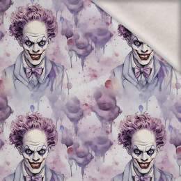 PASTEL HORROR CLOWN WZ. 1 - dzianina drapana z elastanem ITY