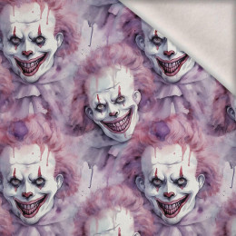 PASTEL HORROR CLOWN WZ. 2 - dzianina drapana z elastanem ITY