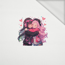 ANIME FRIENDS WZ. 1 - panel (60cm x 50cm) dzianina pętelkowa