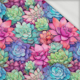 SUCCULENT PLANTS WZ. 4 - dresówka pętelkowa