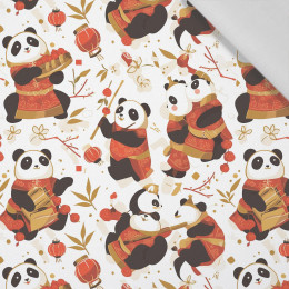 CHINESE PANDAS - tkanina bawełniana