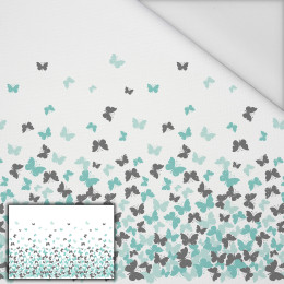 MOTYLKI AQUA - PANEL (105cm x 150cm) tkanina wodoodporna