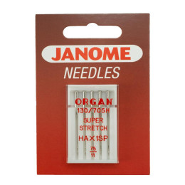 Igły JANOME do dzianin i stretchu z kulką kp. 5 szt. - 75