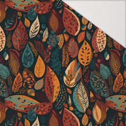 AUTUMN TIME WZ. 5 - Hydrofobowa dzianina drapana 
