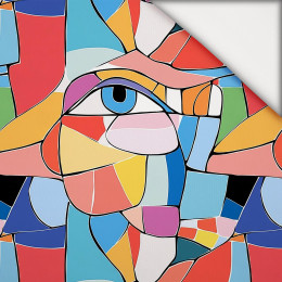 EYES WZ.6 - lekka dzianina drapana