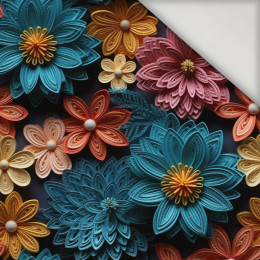 FLOWERS 3D WZ. 14 - lycra 300g