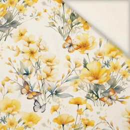 FLOWERS (BUTTER YELLOW) - Len 100%