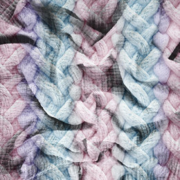 IMITATION PASTEL SWEATER WZ. 3 - Muślin bawełniany