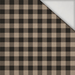 KRATA VICHY - MELANŻ BEŻOWY - Thermo lycra