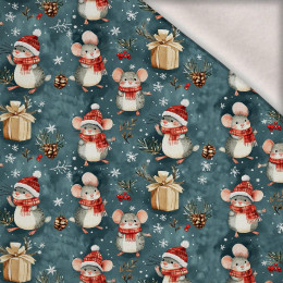 LET IS SNOW wz.9 - dzianina drapana z elastanem ITY