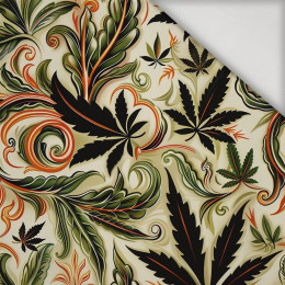 Hemp leaves WZ. 5 - lycra 300g