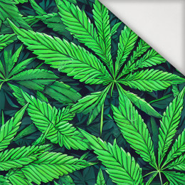 Hemp leaves WZ. 7 - lycra 300g