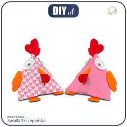 Kurki - MAŁE ZAJĄCZKI / RÓŻOWY