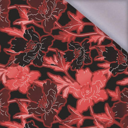 KWIATY wz. 7 (czerwony) / czarny - softshell