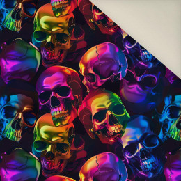 NEON SKULL WZ.1- Welur tapicerski
