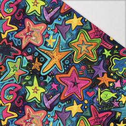 NEON STARS WZ.2 - Hydrofobowa dzianina drapana 