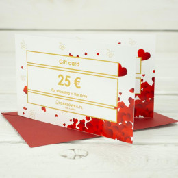 BON UPOMINKOWY - 25 EUR - EN