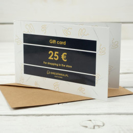 BON UPOMINKOWY - 25 EUR - EN