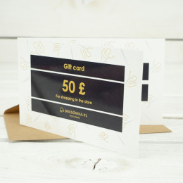 BON UPOMINKOWY - 50 GBP