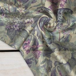 PURPLE FLORAL - Krepa