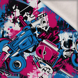 STREET GRAFFITI wz.4 - dzianina drapana z elastanem ITY
