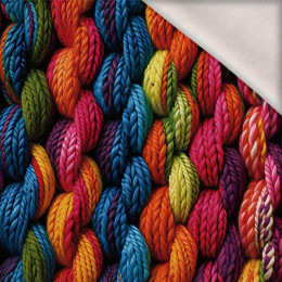 IMITATION SWEATER WZ.9 - dzianina drapana z elastanem ITY
