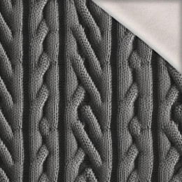IMITATION SWEATER WZ.12 - dzianina drapana z elastanem ITY