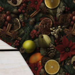 WINTER FLOWERS WZ.19 - Krepa