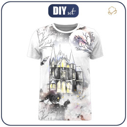 T-SHIRT MĘSKI - ZACZAROWANY DWÓR (ZACZAROWANA NOC) - single jersey